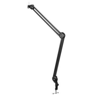 BOYA BY-BA20 adjustable desk microphone arm with shock absorption - black