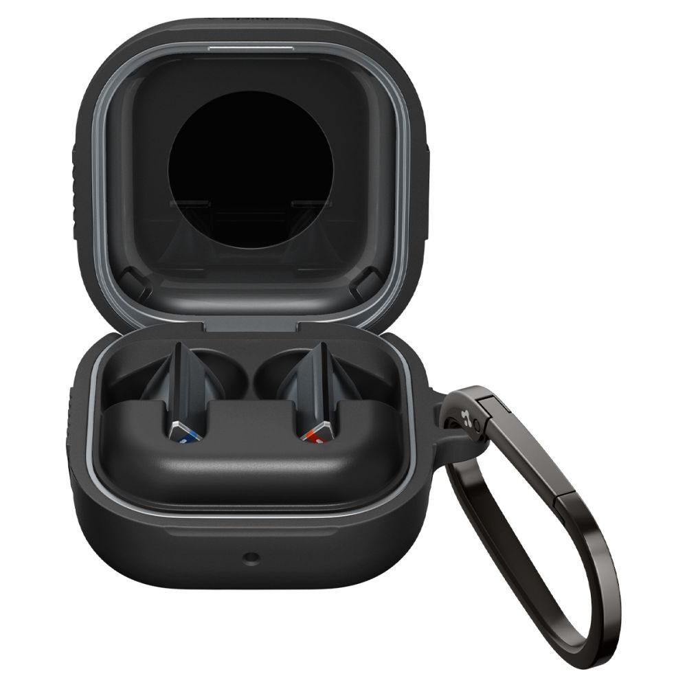 Spigen Rugged Armor Case for Samsung Galaxy Buds 4 / 4 Pro - Matte Black - imagine 3