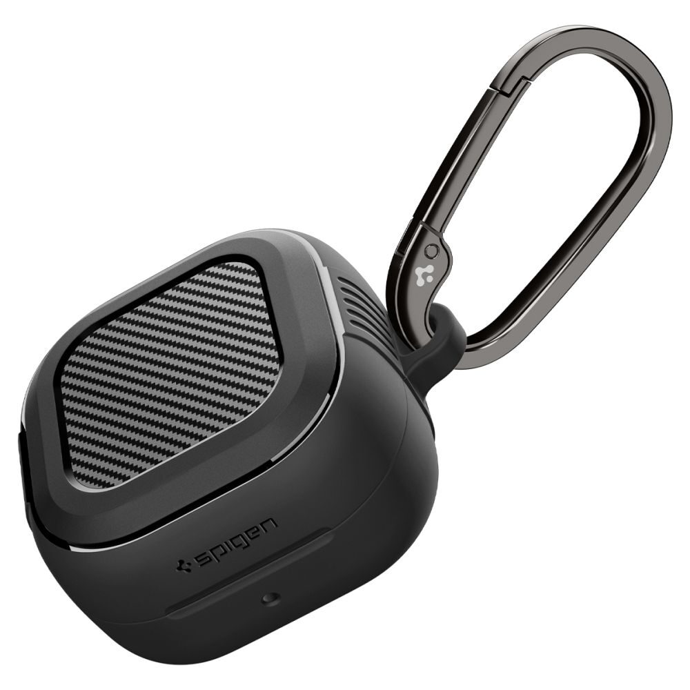 Spigen Rugged Armor Case for Samsung Galaxy Buds 4 / 4 Pro - Matte Black - imagine 4