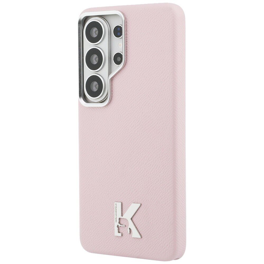 Karl Lagerfeld K Metal Logo MagSafe Case for Samsung Galaxy S26 Ultra - Pink - imagine 2