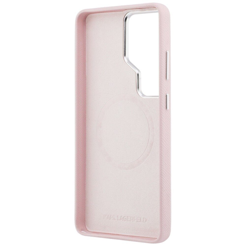 Karl Lagerfeld K Metal Logo MagSafe Case for Samsung Galaxy S26 Ultra - Pink - imagine 7