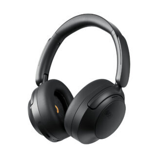 QCY H3S Wireless On-Ear Headphones with LDAC and ANC Noise Cancellation - Black