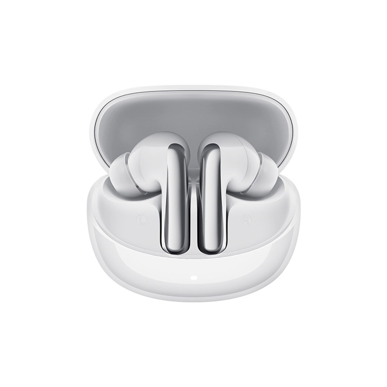 QCY Melobuds N60 In-Ear Wireless Headphones with LDAC and ANC Noise Cancellation - White - imagine 2