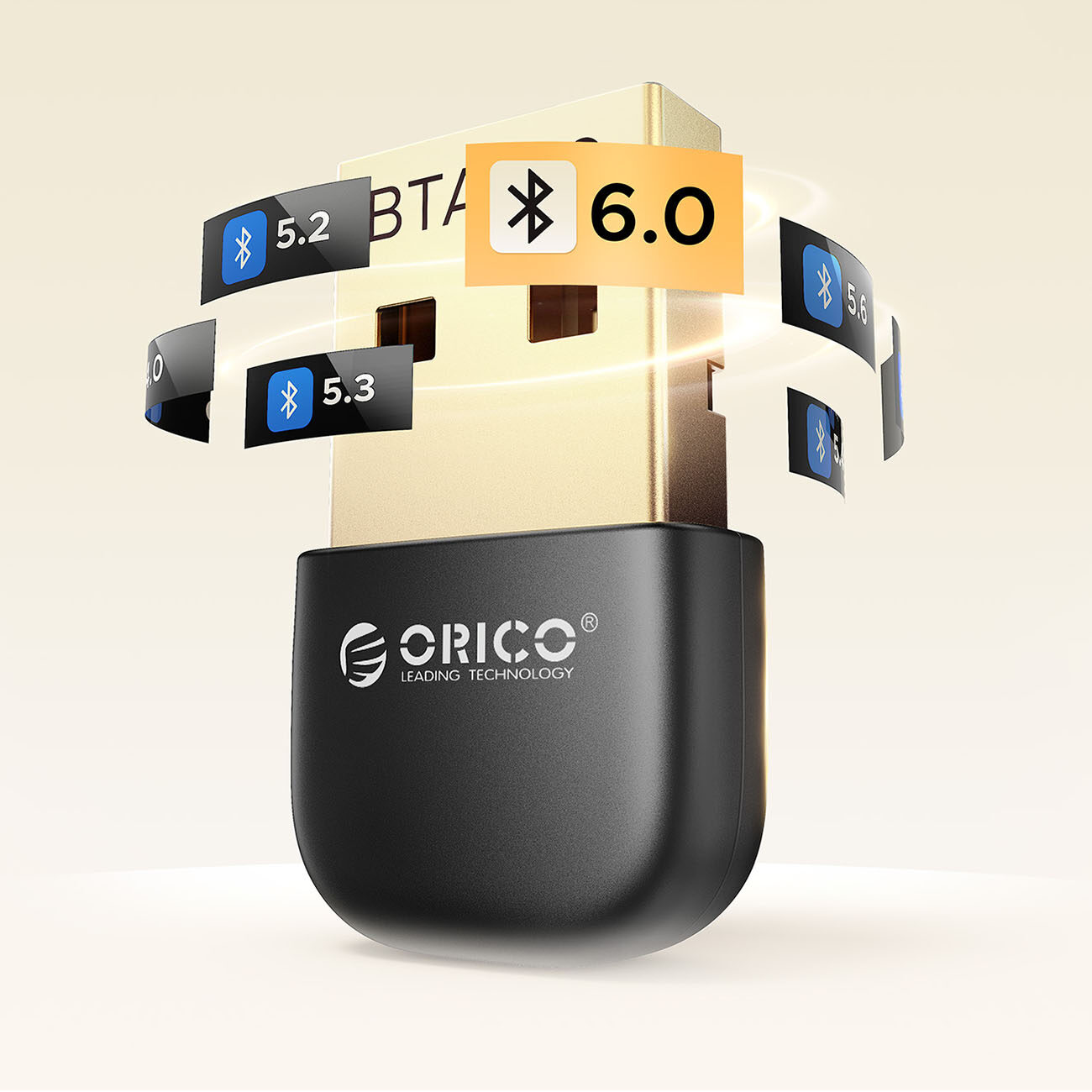Orico BTA-60 Bluetooth 6.0 Adapter - Black - imagine 10