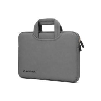 Wozinsky WNT-11G 10-11" Laptop Bag with Retractable Neoprene Handle - Gray