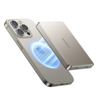 Joyroom JR-PBM08 Pro Powerbank 22.5W 10000mAh with Wireless Charging 2x USB-C - Titanium