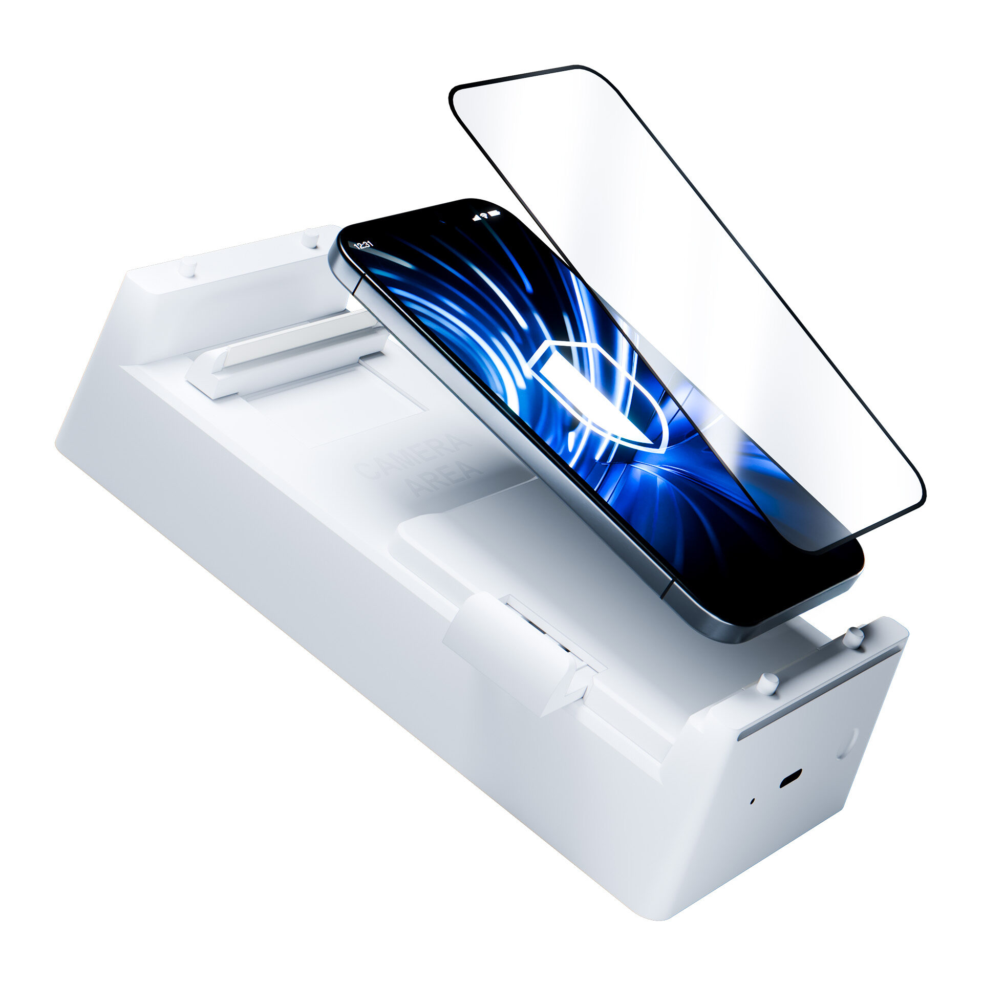 3mk Expert Glass Protection™ Tempered Glass with Applicator for Samsung Galaxy A35 5G - imagine 3