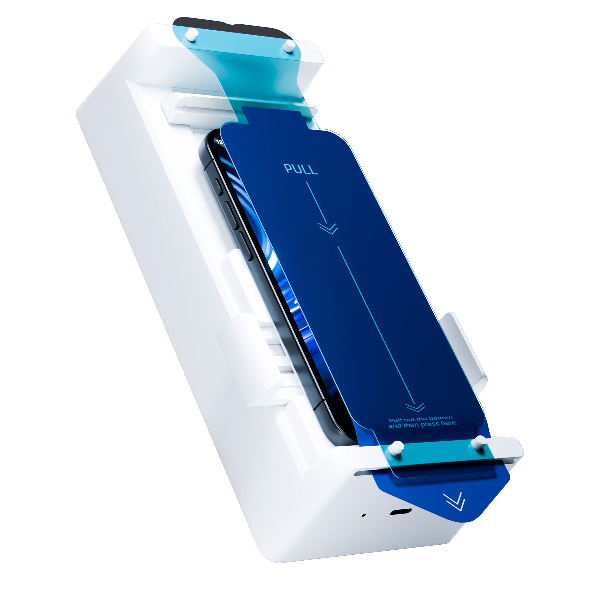 3mk Expert Glass Protection™ Tempered Glass with Applicator for iPhone 16 Pro Max - imagine 3