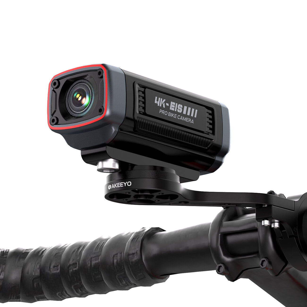 AKEEYO Garmin Handlebar Camera Mount - Black - imagine 3