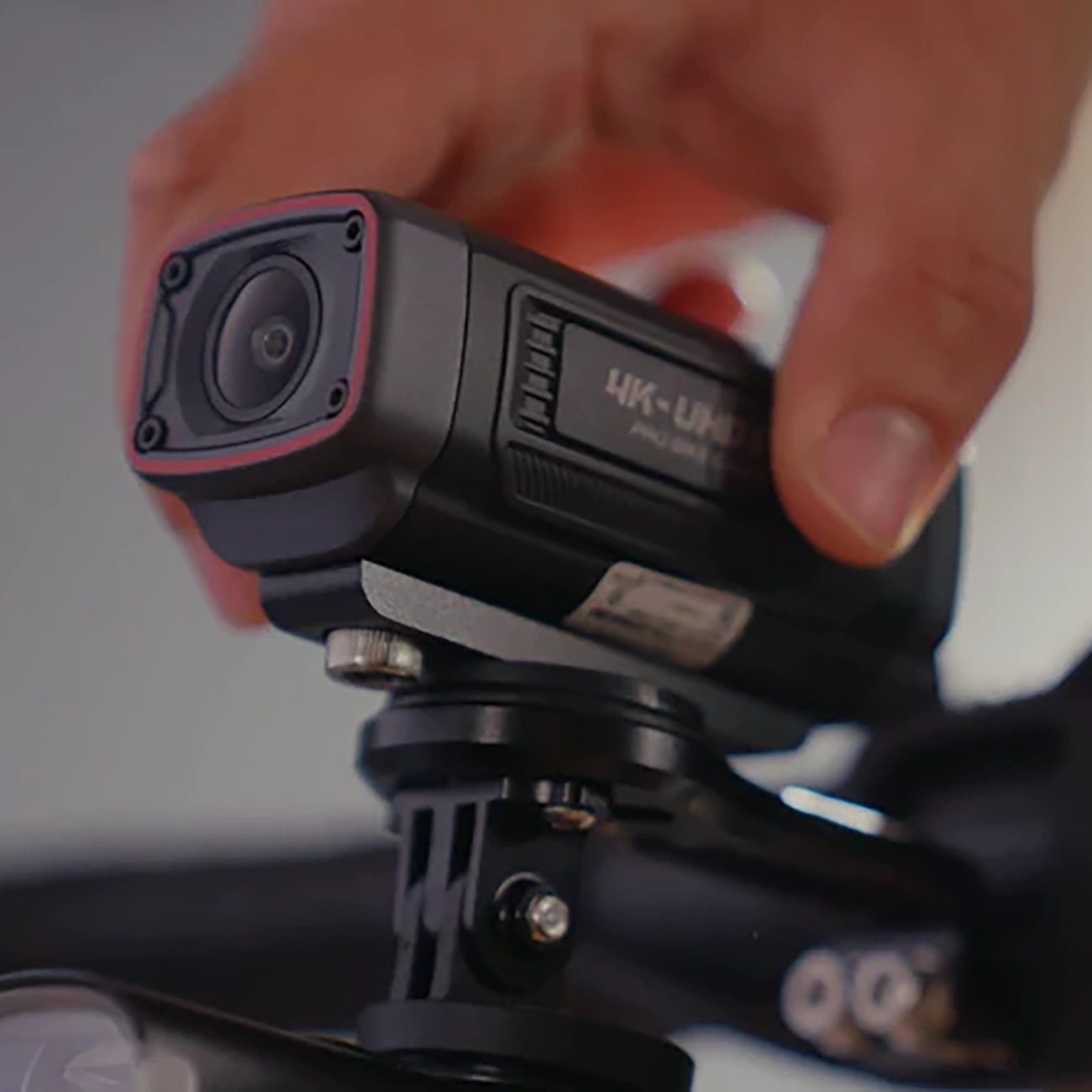 AKEEYO Garmin Handlebar Camera Mount - Black - imagine 4