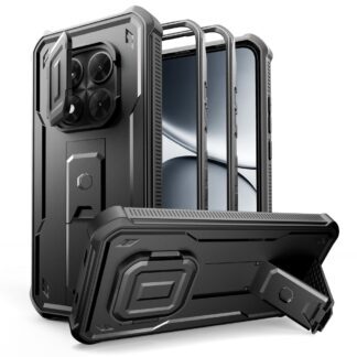 Tech-Protect Kevlar Cam+ 2-set case for Xiaomi Redmi Note 15 Pro 5G - black