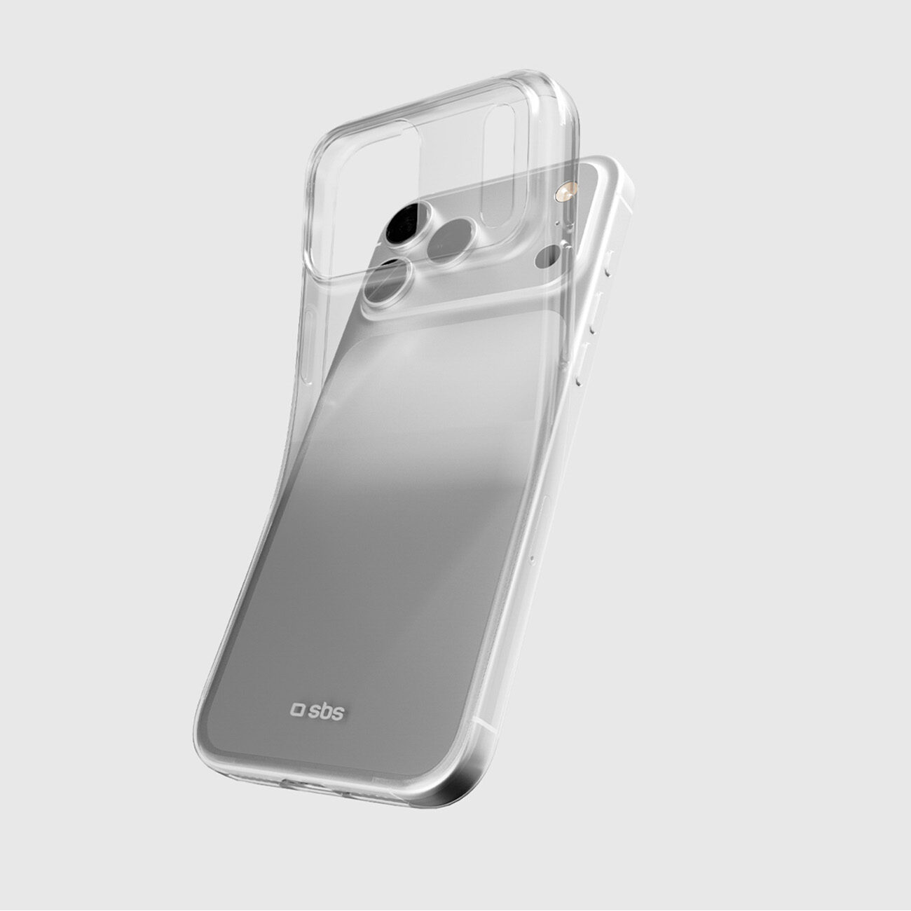 SBS Skinny Cover for iPhone 17 Pro Max - Transparent - imagine 4