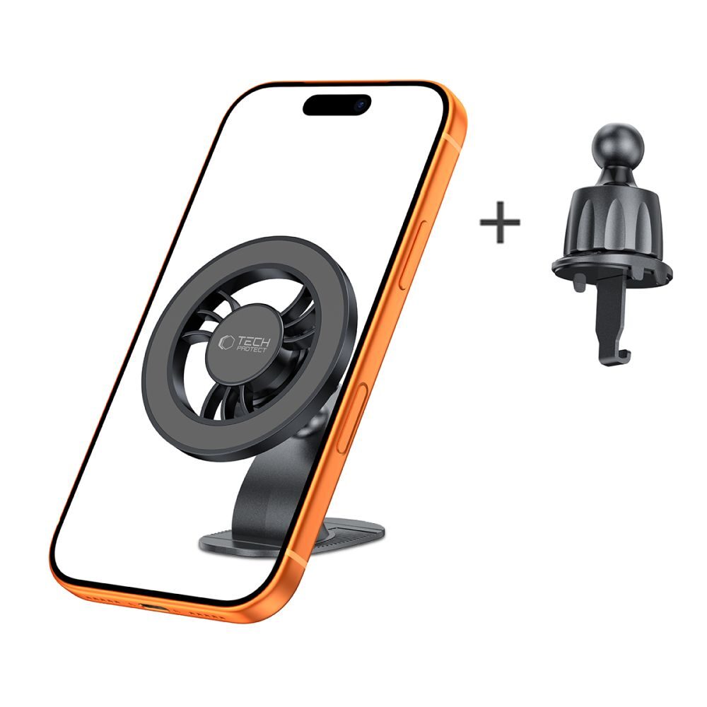 Tech-Protect N56 Car Holder for Cockpit/Air Vent - Black - imagine 2