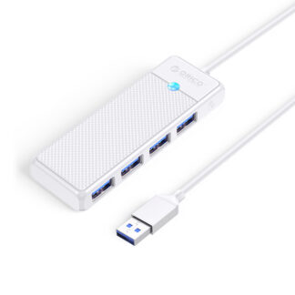 Orico PAPW4A-U3 USB Hub 4-port 4x USB-A 3.0 1.8 m - white
