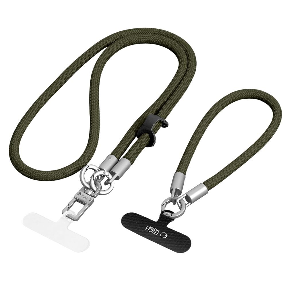 Tech-Protect C10S Rope Phone Lanyard - Green