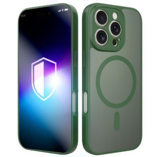 3mk Misty MagCase for iPhone 16 Pro - green