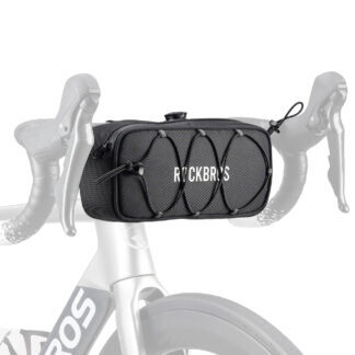 Rockbros TL001 ROAD TO SKY 1.9L Waterproof Handlebar Bike Bag - Black