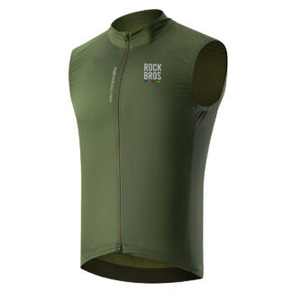 Rockbros TLMJ003-01 ROAD TO SKY men's lightweight breathable cycling vest S - green