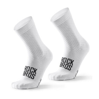 Rockbros 49210016001 ROAD TO SKY Cycling Socks 43-46 cm - White