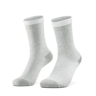 Rockbros 490025001 ROAD TO SKY Cycling Socks 36-38 cm - White