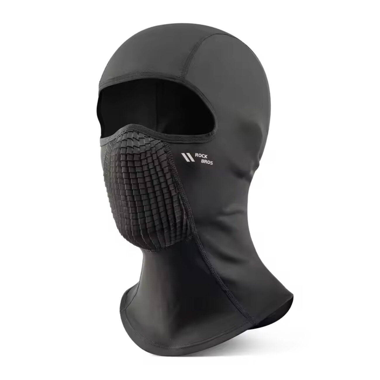 Rockbros LF25699 Fleece Bicycle Balaclava - Black