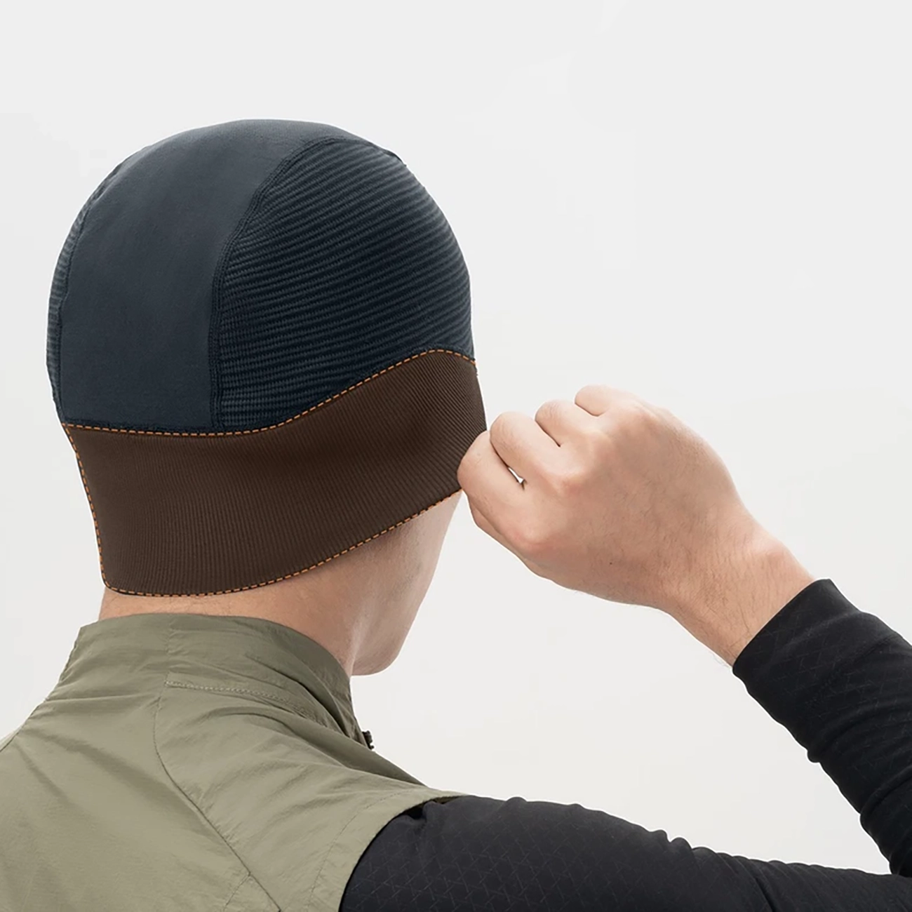 Rockbros LF25956 Seamless Knit Cycling Cap - Black - imagine 3