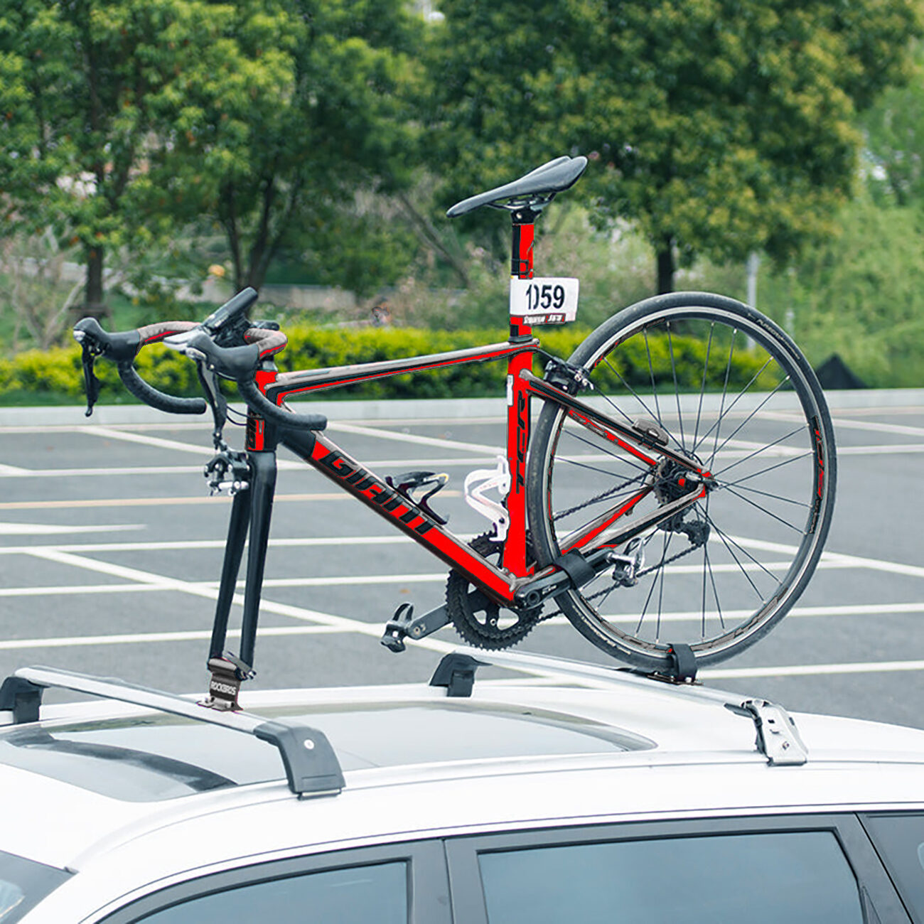 Rockbros XL1001 Roof Rack - Black - imagine 4