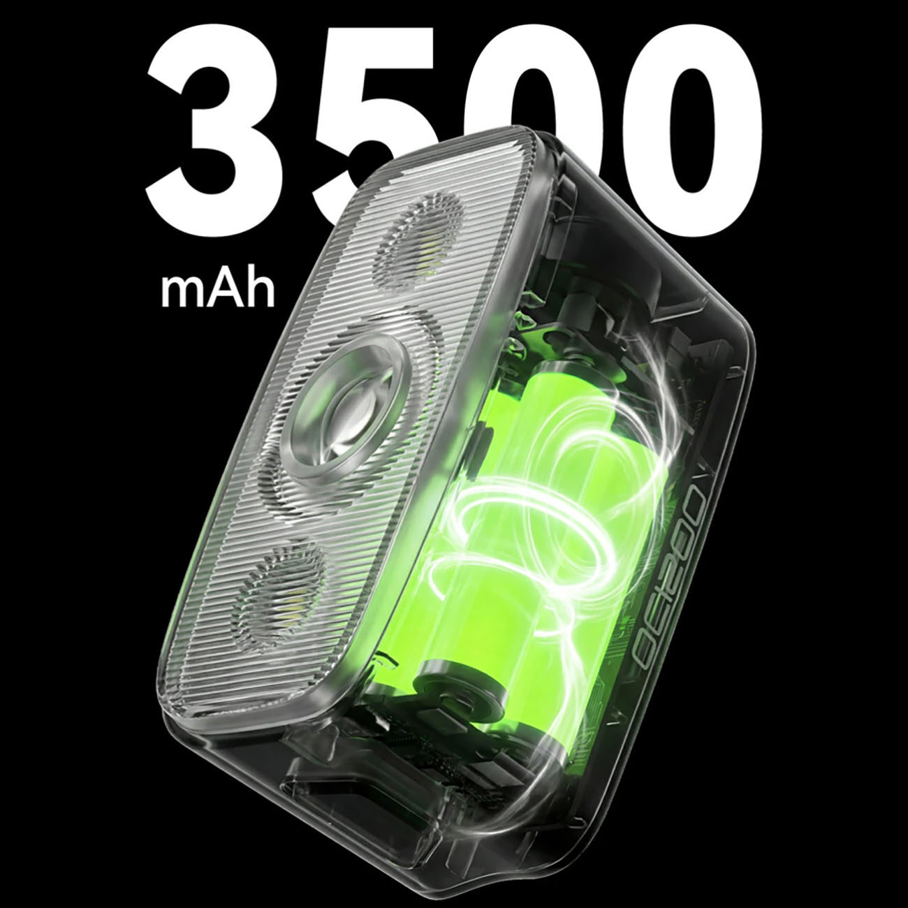 Rockbros QC1200 Front Bike Light 1200lm USB-C - White - imagine 3
