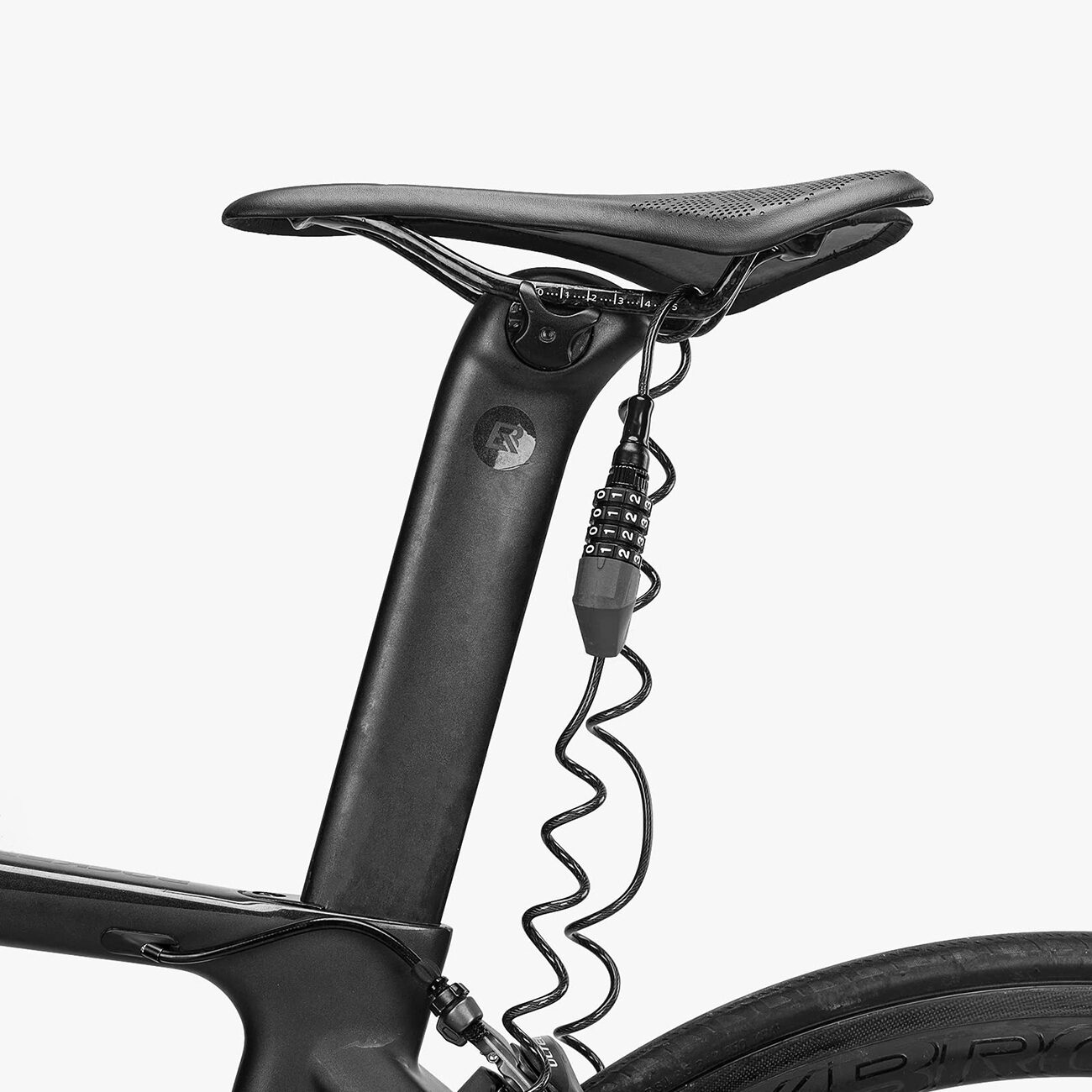 Rockbros T530 Helmet Lock - Black - imagine 5
