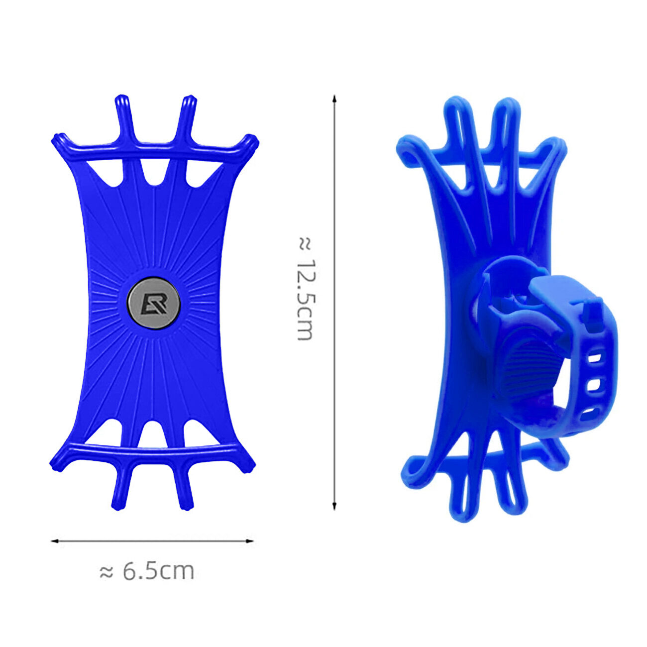 Rockbros LF436 Handlebar Clamp Phone Holder - Blue - imagine 2