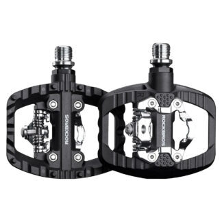 Rockbros PD303 Half-Lock Platform Bicycle Pedals - Black