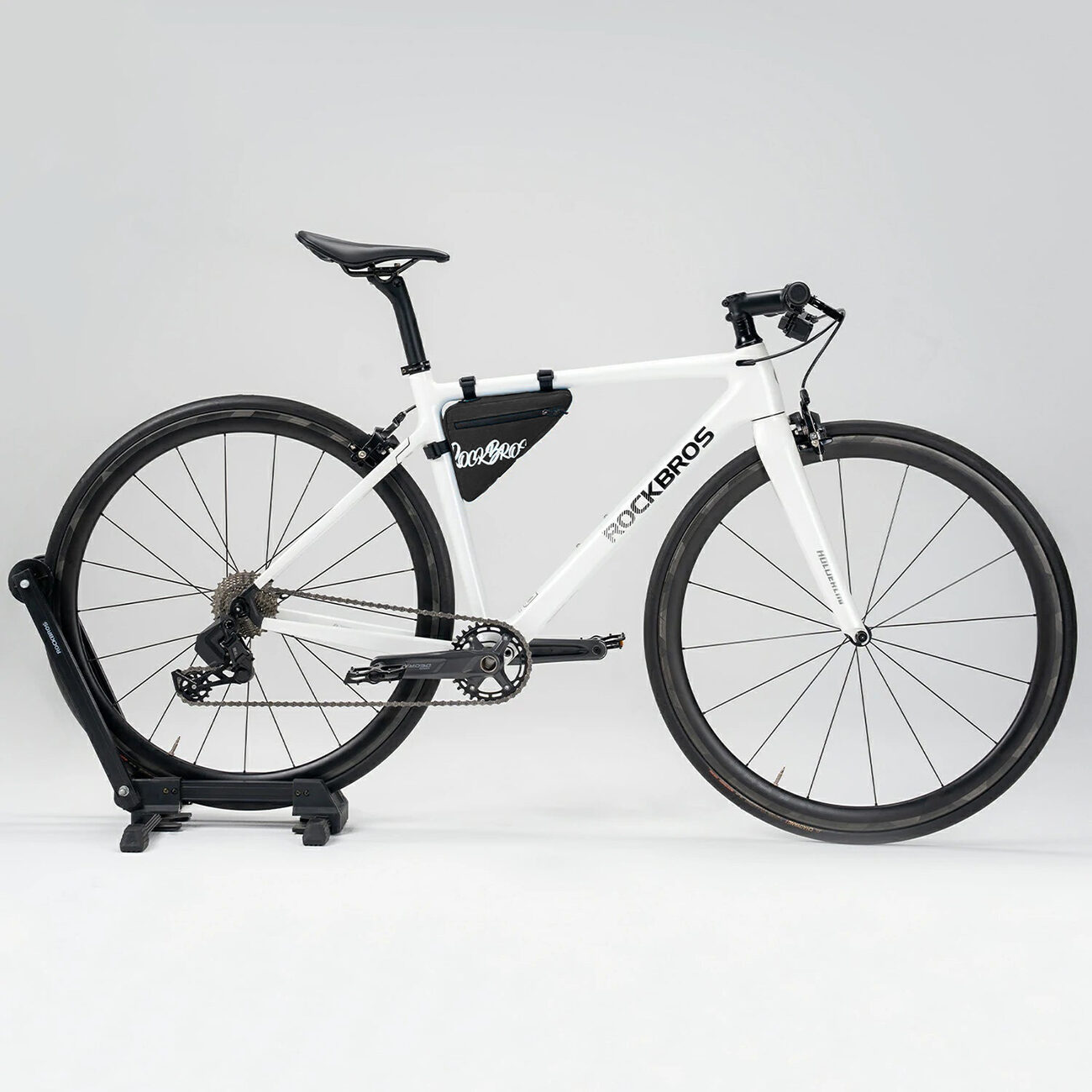 Rockbros G001 Flash Journey Triangle Frame Bike Bag 0.8 l - Black - imagine 2