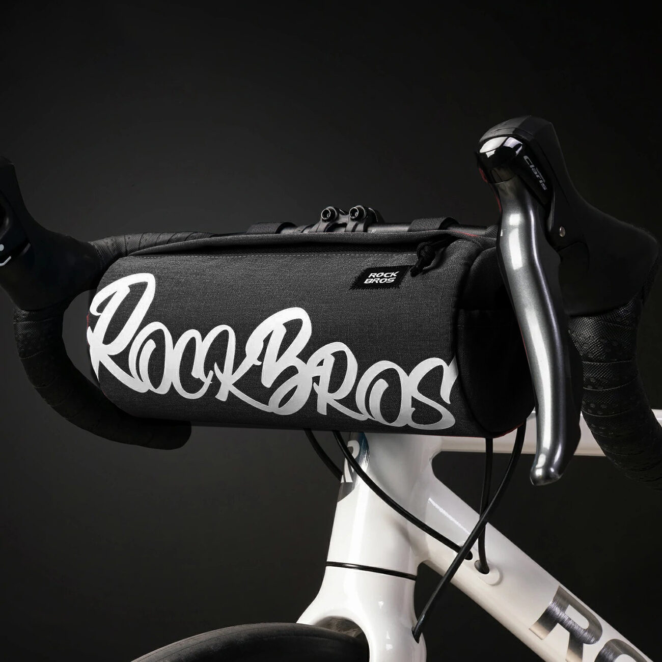 Rockbros G006 Flash Journey Handlebar Bike Bag 3.6L - Black - imagine 2