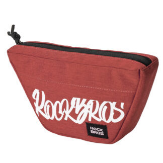 Rockbros G011 Flash Journey trapezoidal handlebar bike bag 0.7 l - red