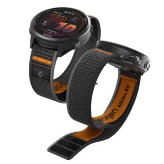 Strap Spigen Athlex Airna Garmin Quick Release 22 mm - czarno-orange