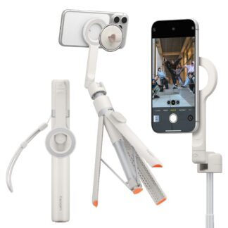 Spigen S582W Bluetooth Selfie Stick - Beige