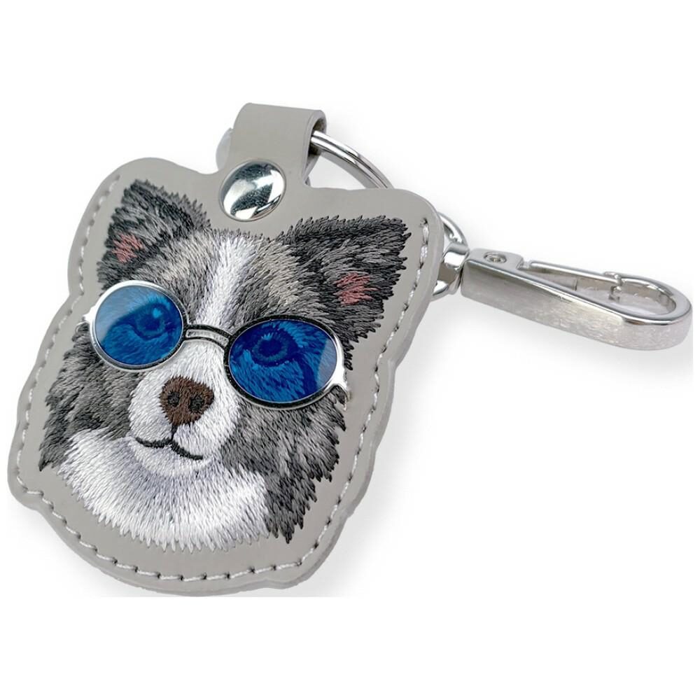 Nimmy Glasses Cool and Cute Dog Tracker Case - Gray - imagine 5