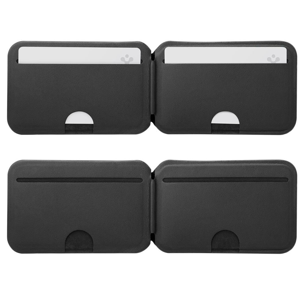 Spigen Slim Fold S314-4 MagSafe Phone Wallet - Black - imagine 6
