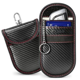 Tech-Protect KLR100 RFID anti-theft case - black and red