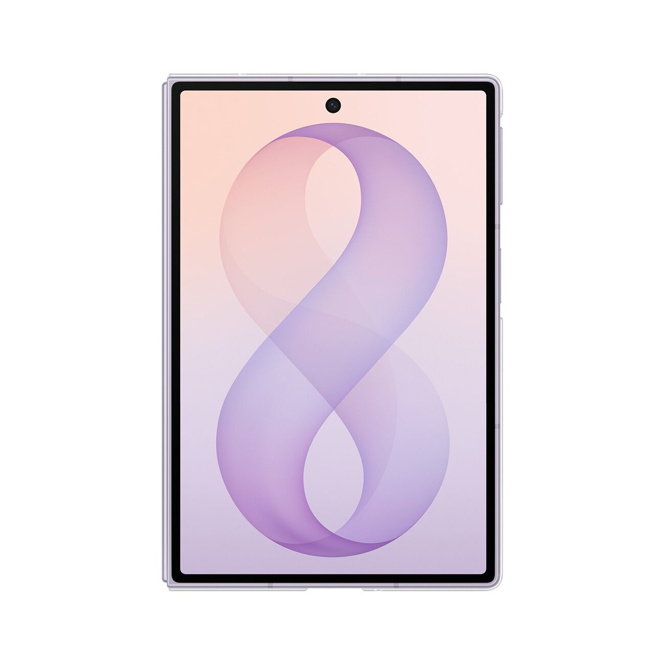 Samsung Clear Magnet Case for Samsung Galaxy Z Fold 8 0.8 mm compatible with MagSafe + 2 pcs. anti-reflective film - transparent - imagine 4
