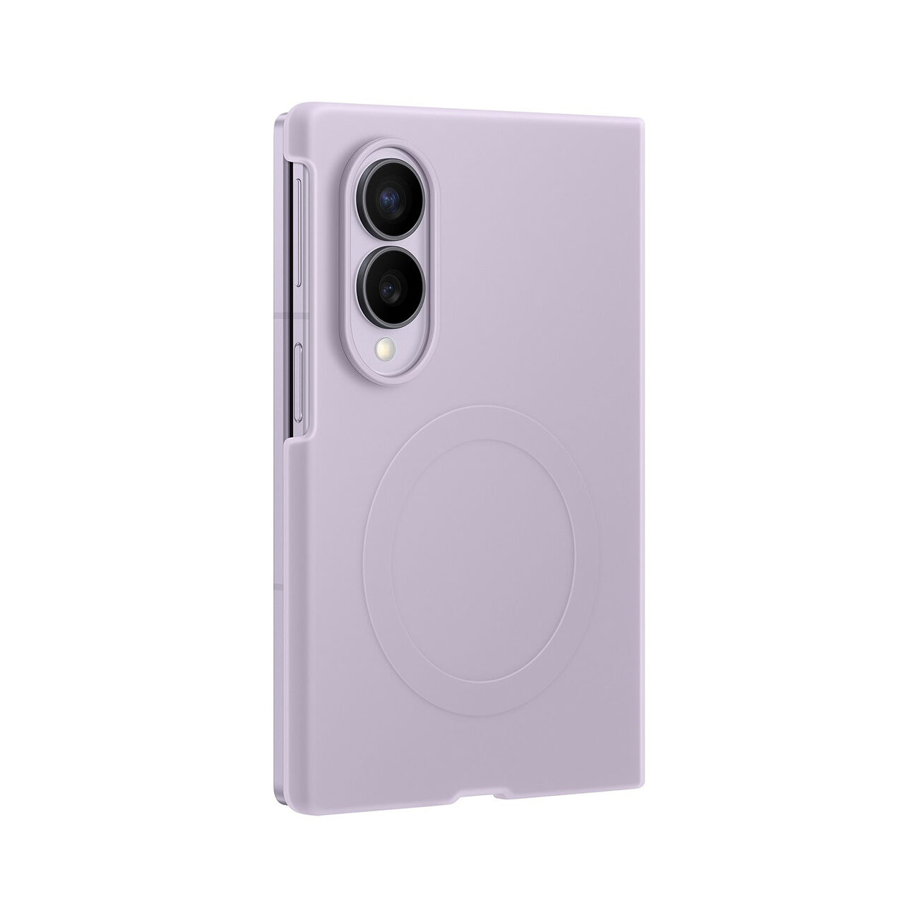 Samsung Silicone Magnet Case for Samsung Galaxy Z Fold 8 compatible with MagSafe + 2 anti-reflective films - purple - imagine 2