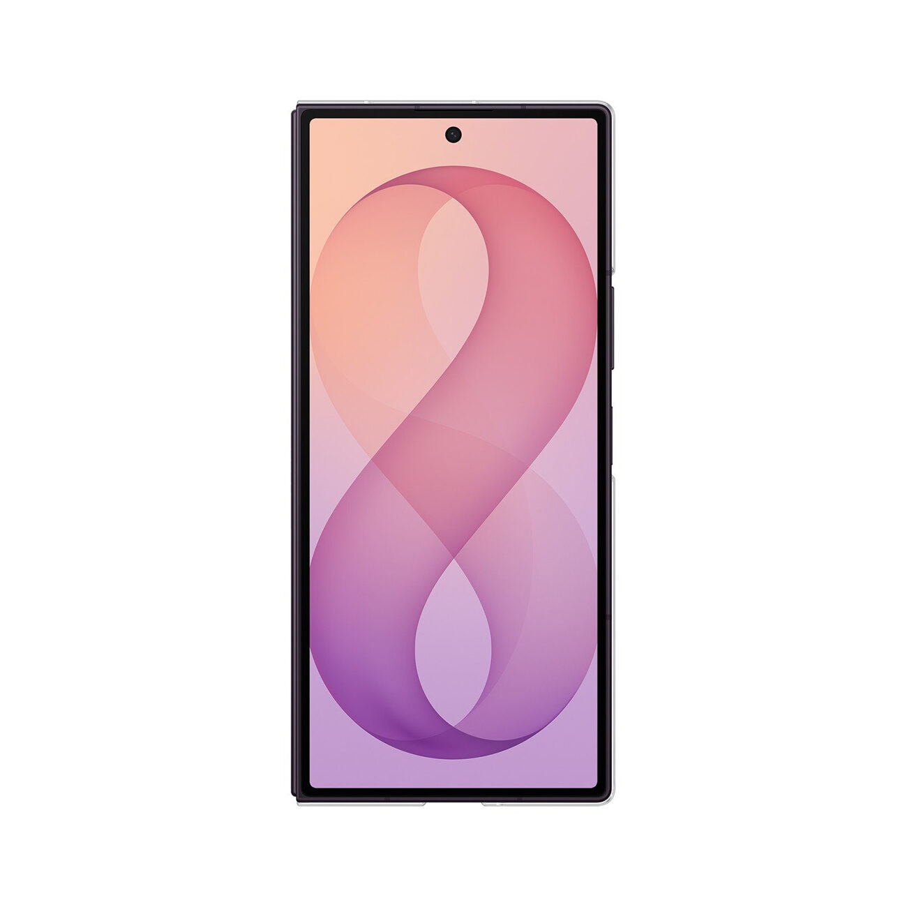 Samsung Clear Case for Samsung Galaxy Z Fold 8 Ultra 0.8 mm + 2 pcs. of anti-reflective film - transparent - imagine 4