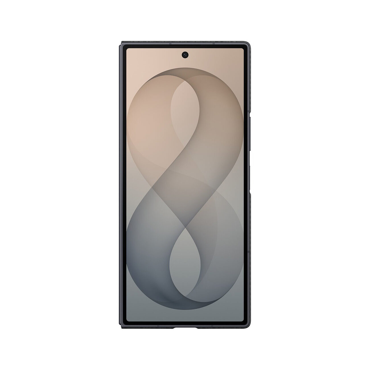 Samsung Carbon Standing Case EF-XF971SBE for Samsung Galaxy Z Fold 8 Ultra with stand + 2 anti-reflective films - black - imagine 5