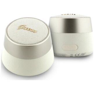 Speaker Bluetooth Guess 5W Script Metal Logo - gold