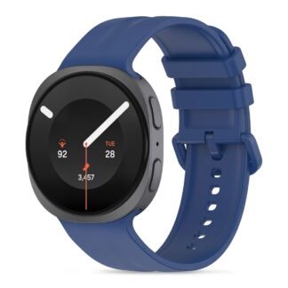 Tech-Protect Silicone Evo Strap for Samsung Galaxy Watch 40/44/46 mm - Navy Blue