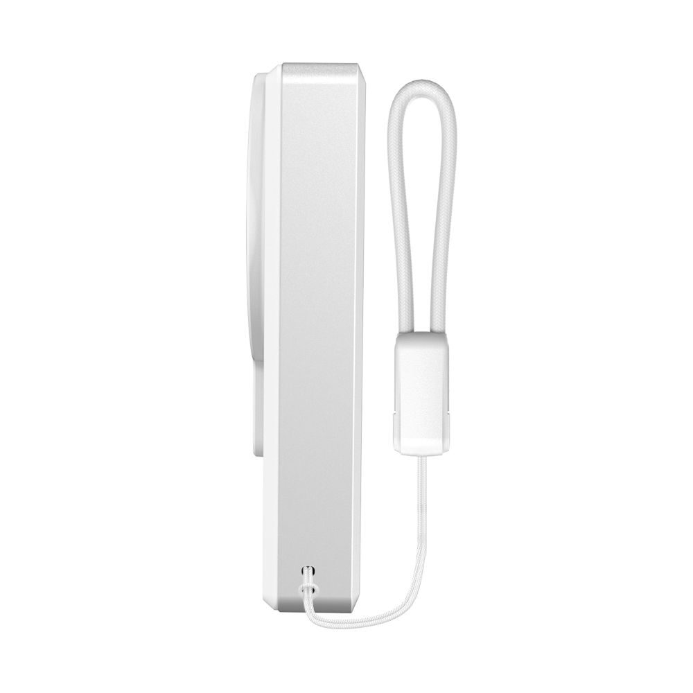 TECH-PROTECT PB40 LIFEMAG MagSafe POWER BANK 10000MAH 25W QI2.2 WHITE/SILVER - imagine 4