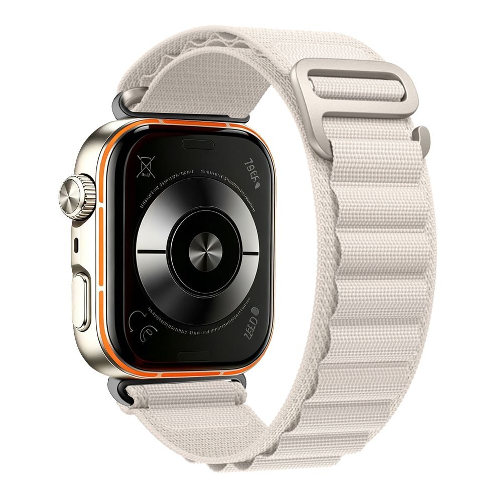 Tech-Protect Nylon Pro Strap for Huawei Watch Fit 3 / 4 / 4 Pro / 5 / 5 Pro - Beige - imagine 2