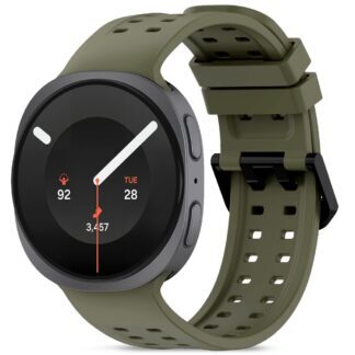 Tech-Protect Silicone Air Strap for Samsung Galaxy Watch 40/44/46 mm - Olive