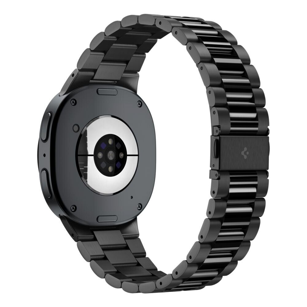 Spigen Modern Fit Band 316L Bracelet for Samsung Galaxy Watch 40/44/46 mm - Black - imagine 3