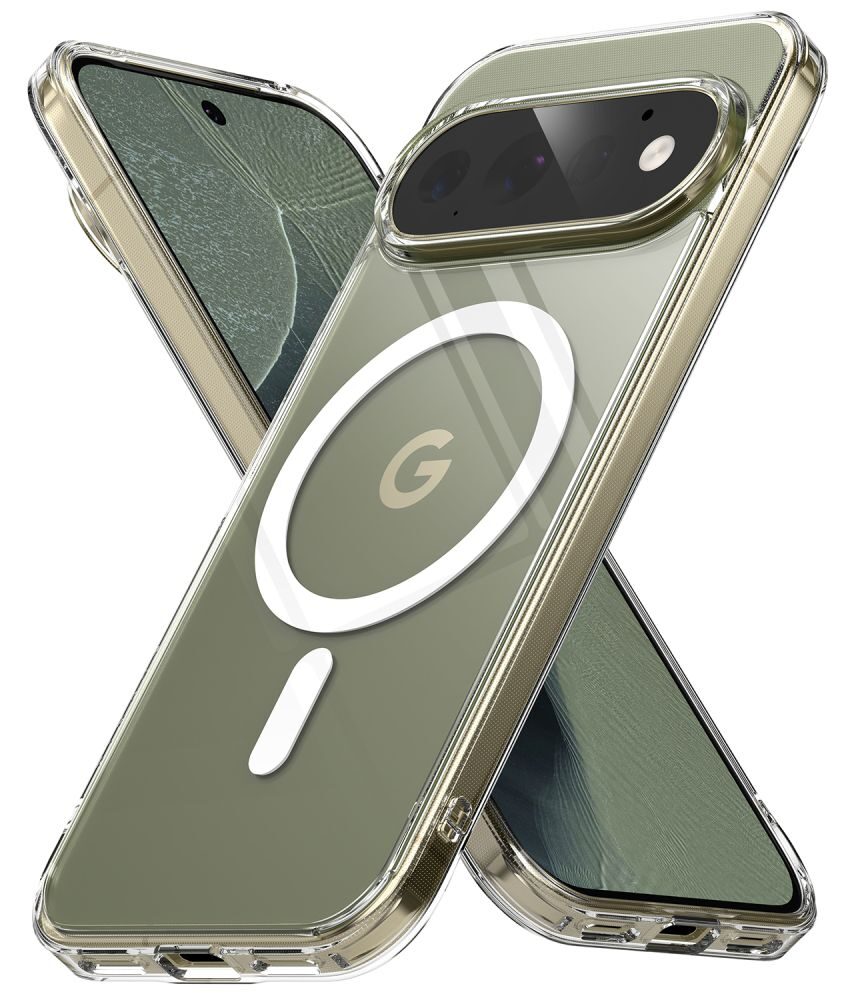 Ringke Fusion Magnetic MagSafe Case for Google Pixel 11 Pro - Clear - imagine 4